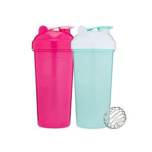 China 28-Ounce BPA Free Gym Shaker Bottle With Wire Ball factory