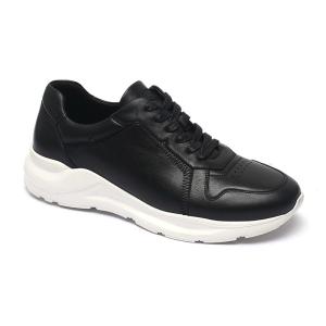 China BRUNO VIERO Breathable anti odor Mens Leather Sneakers factory