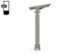 55 Inch Bus Stop Station Shelter IP65 Outdoor Totem Wifi Lcd Advertising Tv