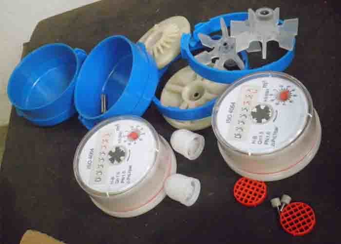 Plastic Housing Multi Jet Water Meter Magnetic Drive ISO 4064 Class B