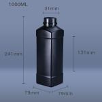 HDPE Plastic Pesticide Liquid Fertilizer Bottle Tamper Proof Label Sticker