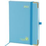 Blue 7.75''X 6.5'' Vertical Layout Weekly Planner 2023 2024 12 Month