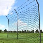 Anping Yuanmai Line Post 60*2mm Galvanized and power coated Airport Perimeter