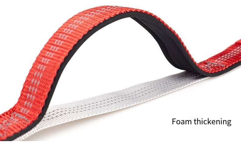 Pet Belt Elastic Night Reflective Silk Drawstring Traction Rope Outdoor Running Hands Free Dog Leash