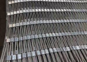 China 304 Stainless Steel Rope Mesh 25*25 Rope Net Fence Zoo Cable Mesh factory