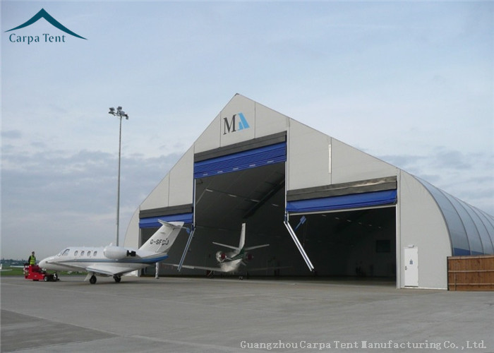 Durable Long Life Span Airplane Hangar Workshop Tent With Clear Span Structure