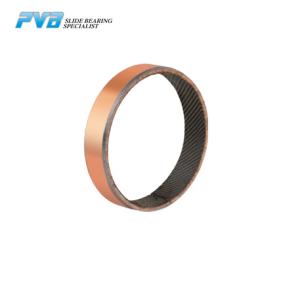 Steel Back Woven Fabric PTFE Fiber Composite Plain Bushing