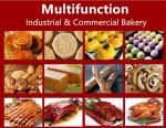 Automatic Gas Diesel Electric Industrial Rotary Rack Oven For Bread Baking