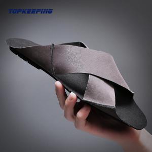 China Man Fasten Summer Rubber Sole Sandal Shoes For Male factory