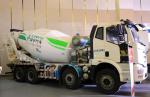 Truck Mixing Concrete FAW J6L Model 8*4 Drive Mode 8 Cubic Tanker 320hp 4 Axles