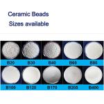 JZB100 size 106-180μm 3C Products Sandblasting media Ceramic Beads