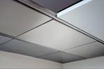 Not Easy Deformed Modern Ceiling Tiles , Anti Static Stamped Metal Ceiling Tiles