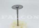Flexible Separating Dental Diamond Discs Coated Rapid Rotary 19mm 22mm Diameter