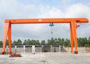China 30 Ton A Frame Single Beam Gantry Crane Warehouse Railway With Strong Winch factory