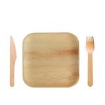Square Biodegradable Disposable Tableware