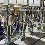 Vacuum dust-free pipeline conveying food-grade stainless steel