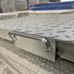 5000kg Capacity Digital Industrial Floor Scale Portable Handle Customized