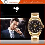 006B IPG 3 Subdials Watches Full Gold Golden Watch Man Quartz Watch Stainless