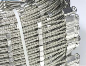 China Superior 316l Aviary Stainless Steel Zoo Mesh 15 Years Long Use Easy Install factory
