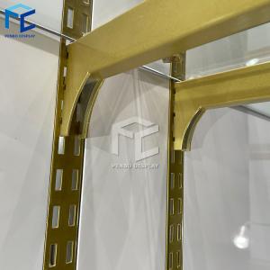 China MDF Retail Bag Store Display Furniture Decoration Handbag Shop Interior Design factory