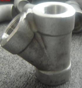 China incoloy 800H forged lateral tee factory