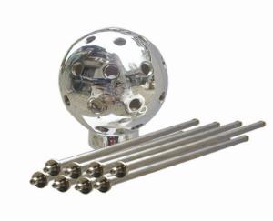 China 3&quot; Crystal Ball DN40 Dancing Fountain Nozzles factory