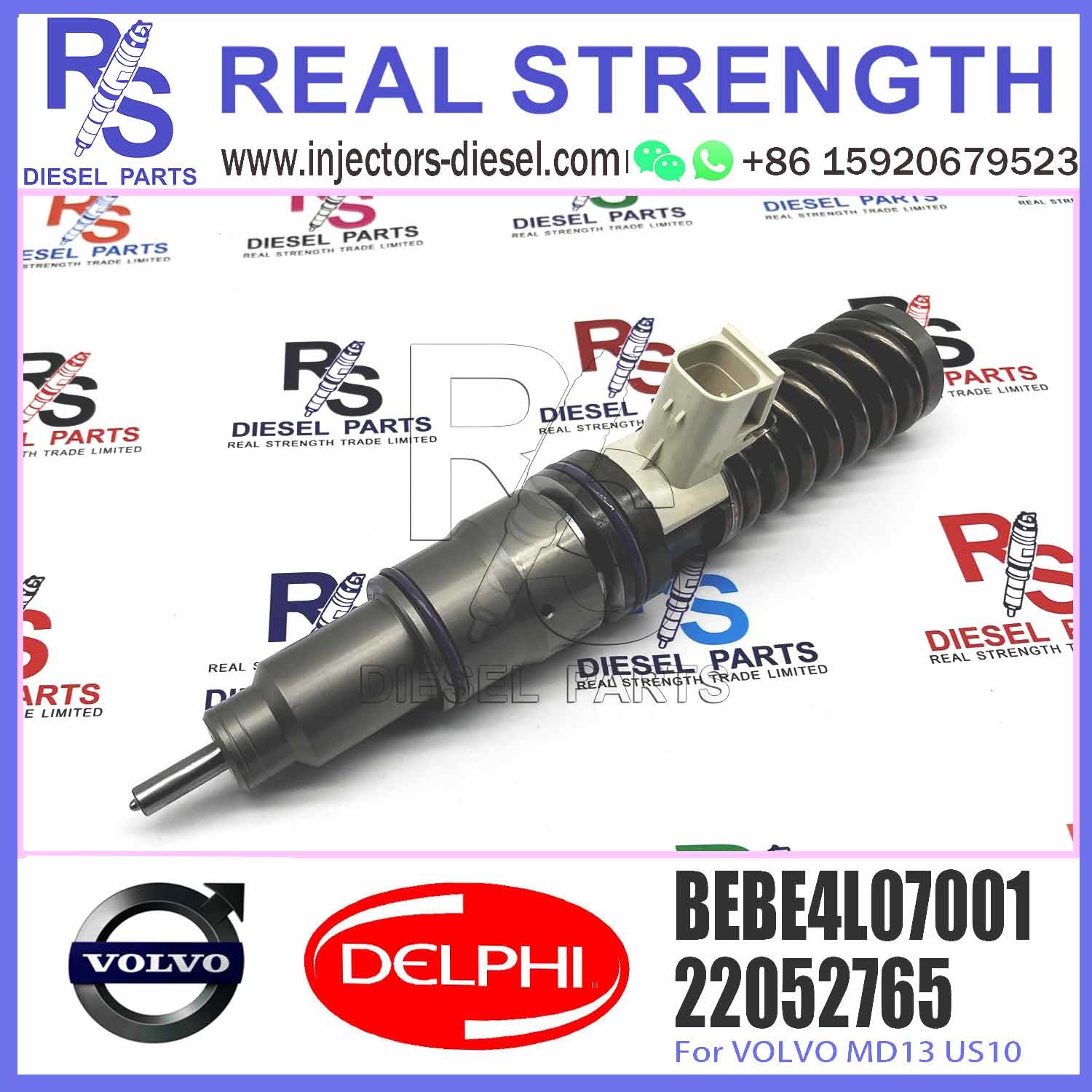 MD13 US10 Diesel Engine Fuel Electronic Unit Injector BEBE4L07001 For V-O-L-V 22052765