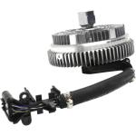 Trailblazer / Gmc Envoy Radiator Cooling Fan Replacement Kit Aluminum Material
