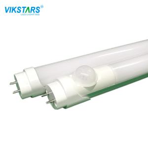 China AC 265V Smart LED Tube Light 9W ROHS 4000K T8 Shatterproof Lamps factory