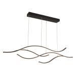 Modern Minimalist Creative Linear Long Strip Dining Room Chandelier For