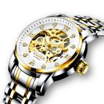 Original Brand Hollow Men Wrist Watch Luxury 5ATM Waterproof Alloy Case