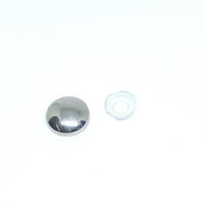 China ABS Insulated Screws And Caps Chrome Surface Treatment Two Piece factory