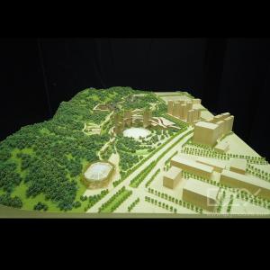 EMBT-1/1000 BIT-Shenzhen Branch Architectural Scale Model