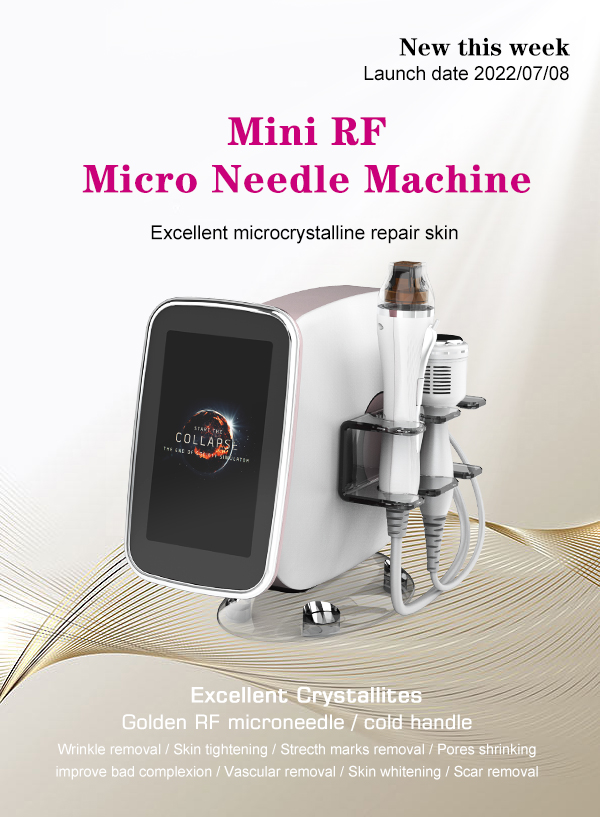 New Fractional Rf Wrinkle Remover Face Lifting Machine Microneedle Rf Microneedling Machine Removes Stretch Marks