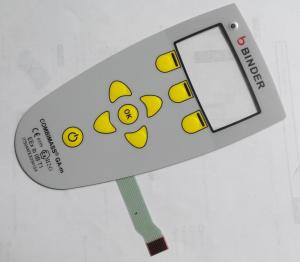 China Binder Gas Measurement Hand Terminal Membrane Keypad ITS04ATE factory