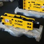 Mini Excavator Rock Hammer Yakai CTHB20 Top Type Hydraulic Breaker For 1.2-3Ton