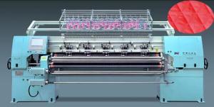 China Chain Stitch Mattress Quilting Machine Stable Control Adjustable 2mm-6mm Needle Distance factory