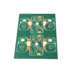 OEM 2 Layer Rigid Flex PCB Design Service Green Solder Mask