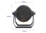 13Hz 8CH 54x3W LED Stage Par Lights Self Propelled Control