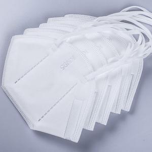 China White 99% Filtration Efficiency FFP3 Respirator Mask factory