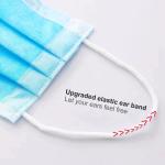 Portable Disposable Medical Mask 4 Folder Design Outdoor Travel Use
