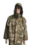 Outdoor Fleece Tactical Military Jacket and Pants With Hood Waterproof Laminated