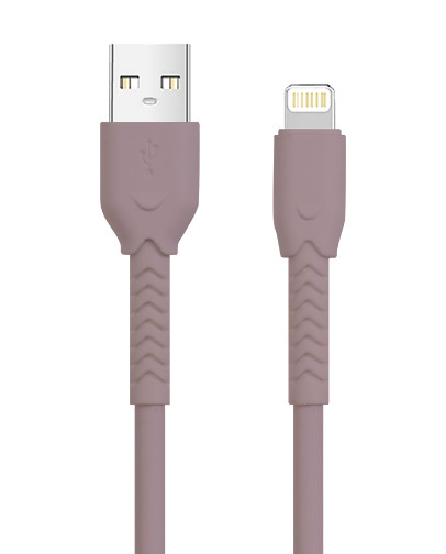 China OEM Supported Stretchy Silicone Cable C-C20V3A 60W max/C-L 9V3A 27W max Customizable Strong as Rubber Like Liquid factory