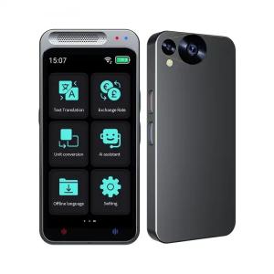 138 Languages Simultaneous Voice Translator 4.1 Inch IPS Multi Touch Screen