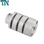 High Torque Motor Shaft Coupling Rigid Clamp Single Step Three Diaphragm