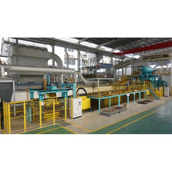 China Safety Automatic Moulding Machine High Adaptability Moulding Line factory