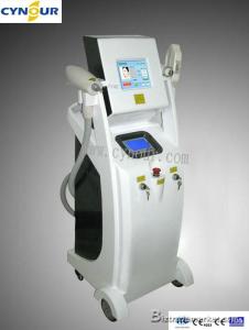 China 3 Handles E light+RF+Laser Beauty machine (CE) factory