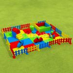 Factory Inflatable Soft Play Climbers Commercial Indoor Playground Equipment