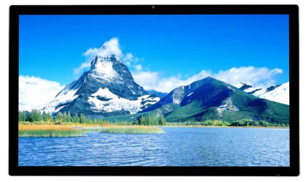 Capacitive LCD Smart Board Touch 65 Inch 4K 3840*2160 Anti-Glare Tempered Glass