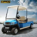 EXCAR Aluminium Blue Electric Utility Carts Electric Food Cart With Trojan